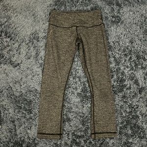 Grey Size 4 Cropped Lululemon Leggings
